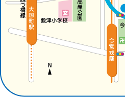 �t�߂̒n�}�摜3